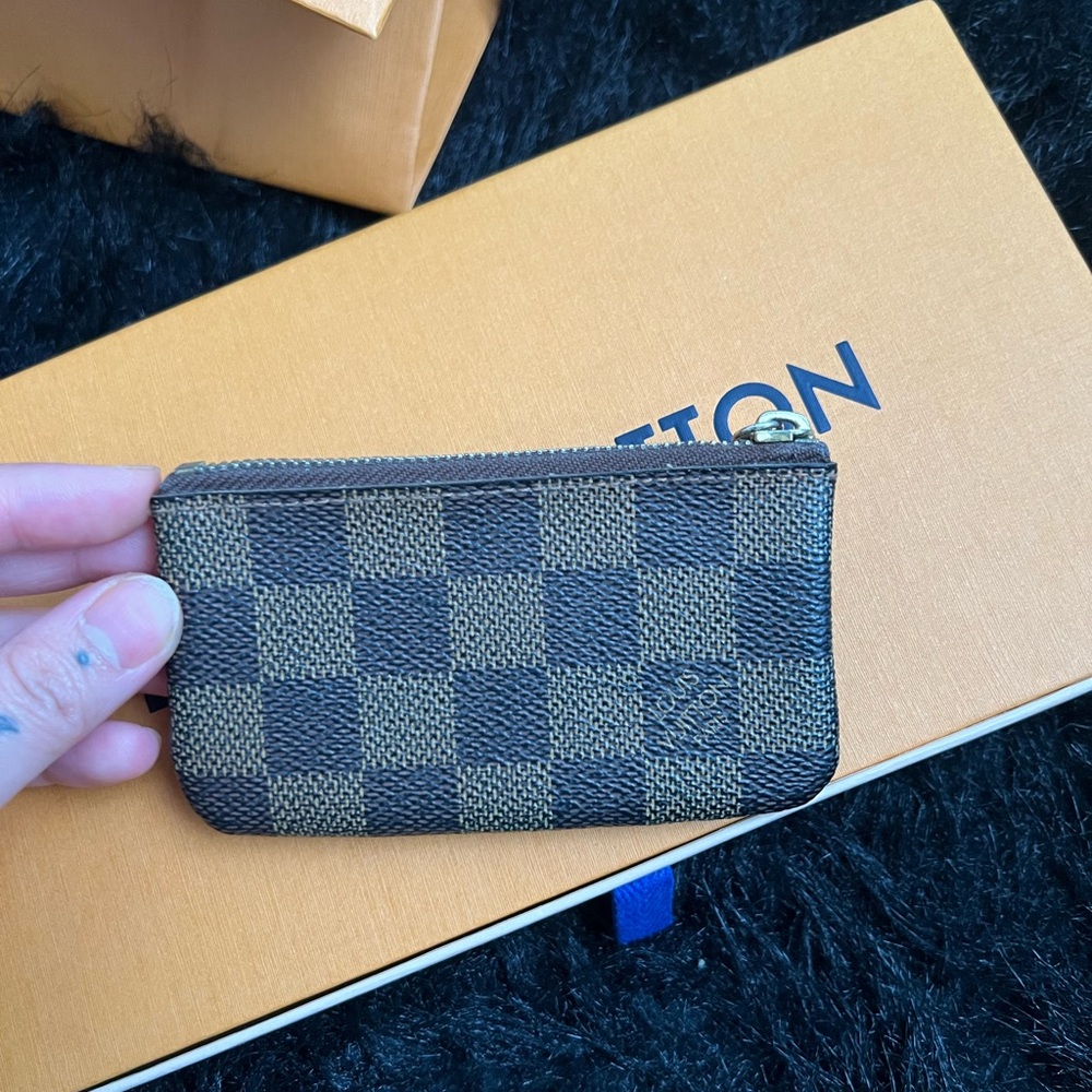 Louis Vuitton Checkered Key Pouch